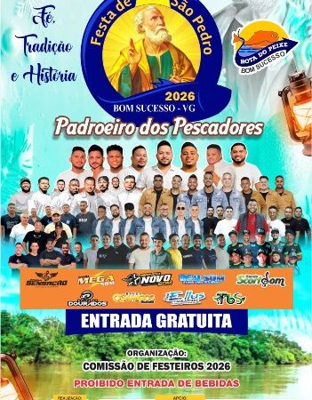 Festa de São Pedro e dos Pescadores celebra 45 anos nos dias 28 e 29 de junho