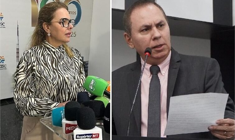 Paula se une a Dilemário para adiar eleição da Mesa Diretora e garantir Presidência da Câmara de Cuiabá