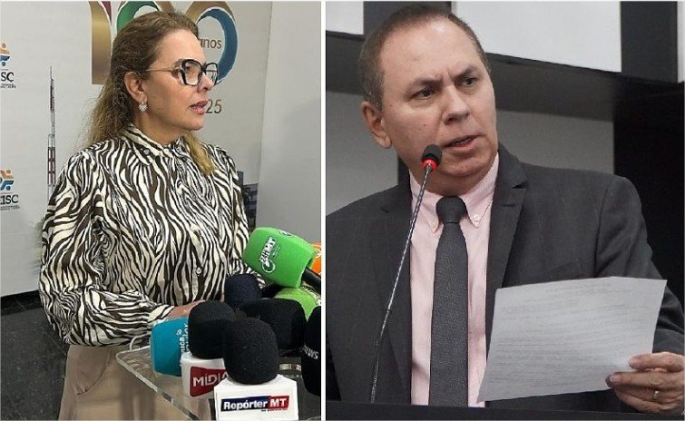 Paula se une a Dilemário para adiar eleição da Mesa Diretora e garantir Presidência da Câmara de Cuiabá