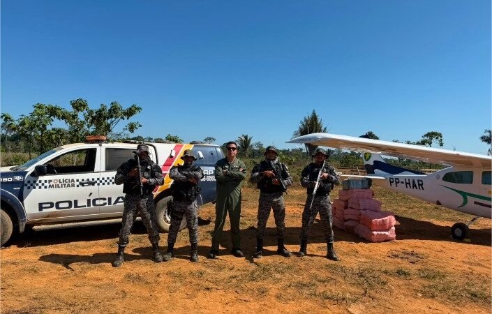 Operação integrada apreende cerca de 500 quilos de maconha em Colniza