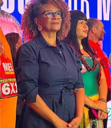 Após homologação da candidatura em convenção, Edna mantém PEC das Mulheres Vivas no centro da campanha