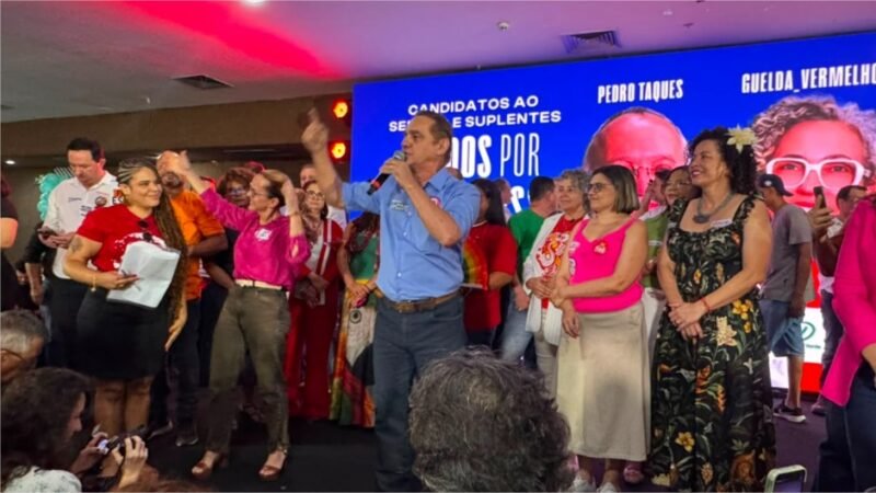 Wilson Santos oficializa candidatura à reeleição com foco em habitação, inclusão social e defesa dos servidores