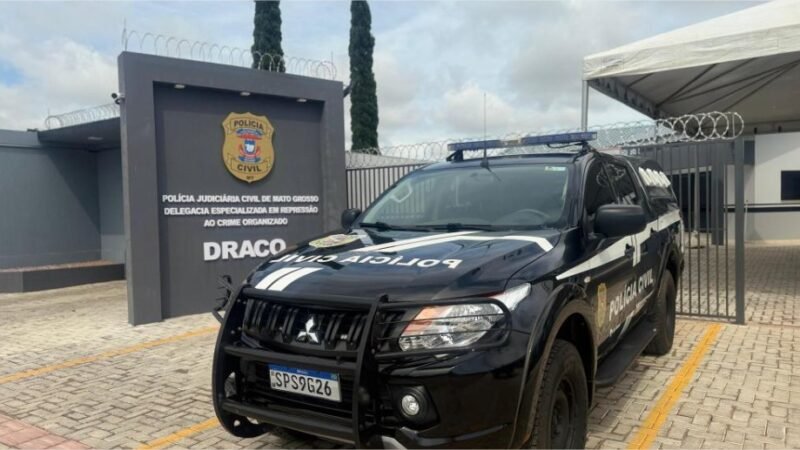 Polícia Civil prende em Sinop condenado a 12 anos de prisão por homicídio qualificado no Maranhão