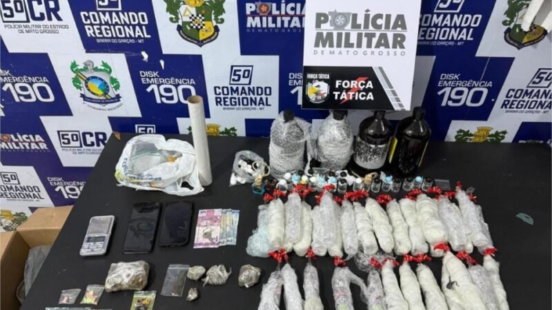 Força Tática desarticula laboratório de drogas sintéticas e detém quadrilha por tráfico