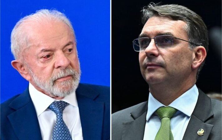 Lula e Flávio Bolsonaro empatam em simulação de 2º turno, aponta pesquisa