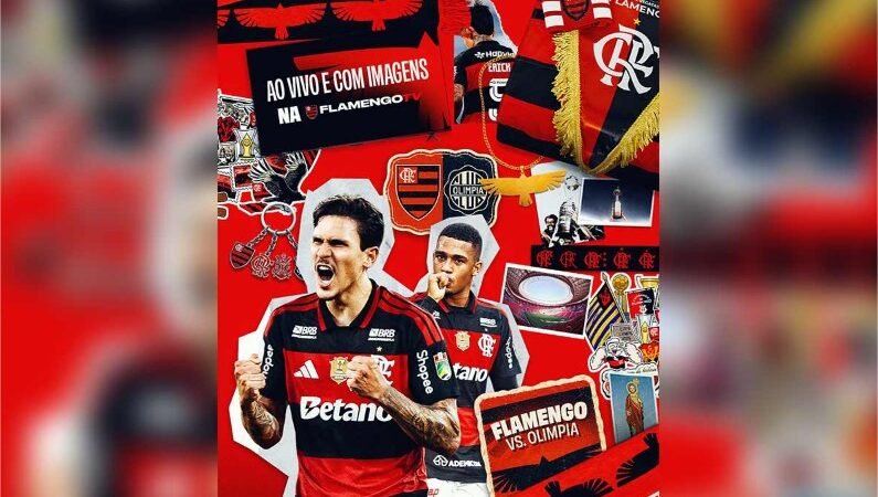 Flamengo amplia alcance e exibirá amistoso também fora do Brasil