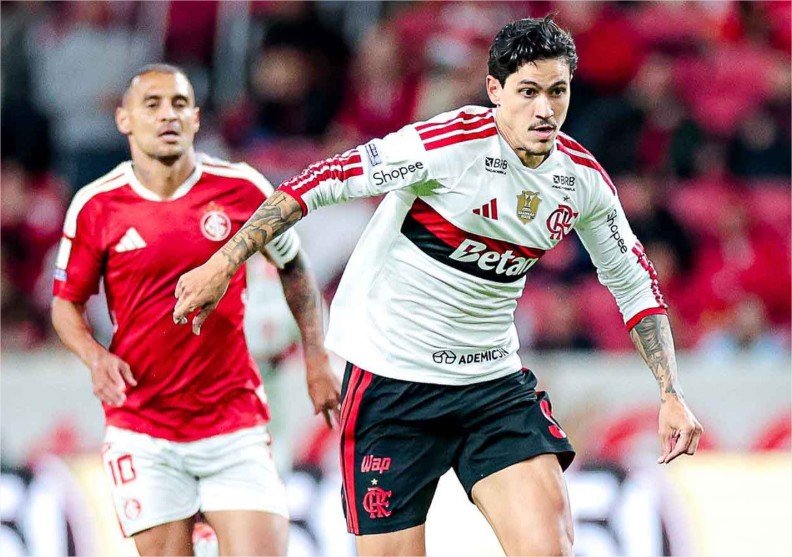 Flamengo busca o empate contra o Internacional no Beira-Rio