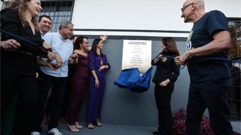 Governo inaugura 2ª Delegacia da Mulher do dia no Médio-Norte de MT: “Estado tem pressa em combater violência doméstica”, afirma governador