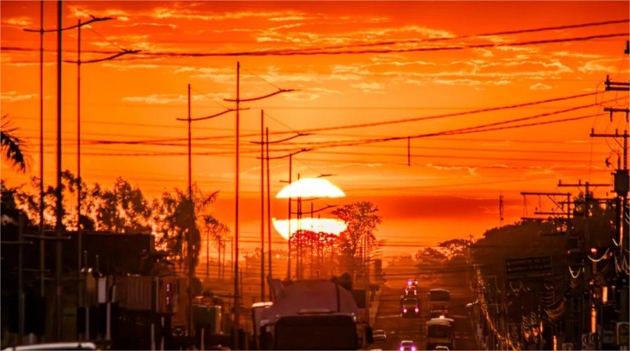 Sol de rachar e grama seca acendem alerta em Mato Grosso; calor e baixa umidade exigem cuidados