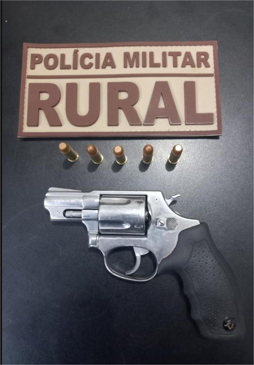 Patrulha Rural prende homem por ameaça e porte ilegal de arma de fogo em Cuiabá