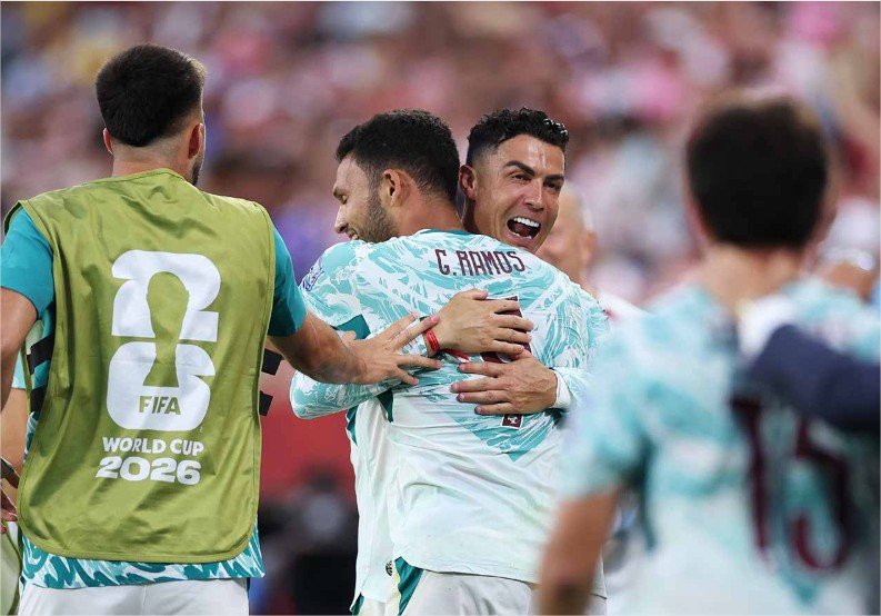 Portugal vira sobre a Croácia e enfrenta a Espanha nas oitavas de final da Copa
