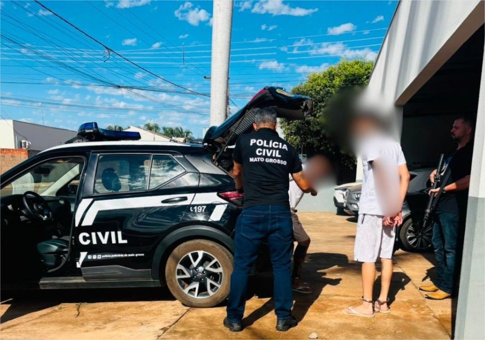 Polícia Civil prende cinco suspeitos de envolvimento em crimes de tortura, sequestro, cárcere privado e organização criminosa em Pedra Preta
