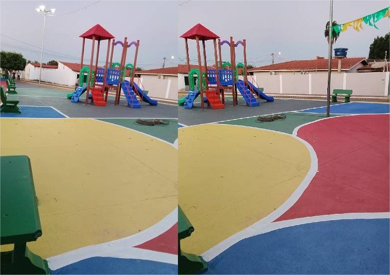 Praça do bairro 15 de Maio é reformada após indicação do vereador Cilcinho