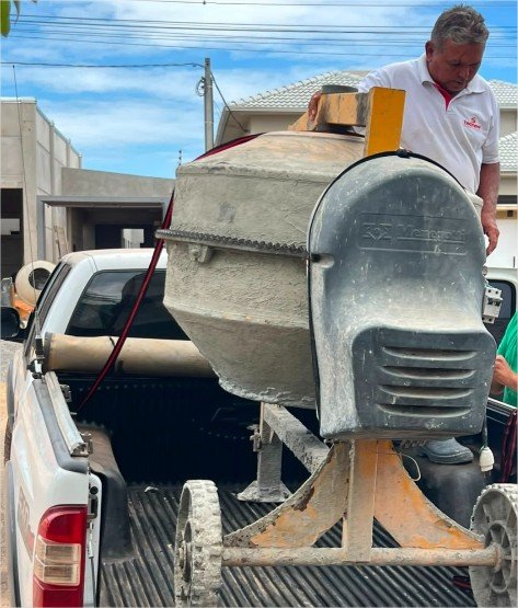 Polícia Civil prende receptador e recupera betoneira furtada em Guarantã do Norte