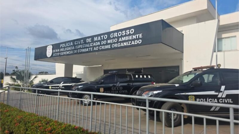 Polícia Civil cumpre mandados contra investigado por coagir e intimidar delegado em Cuiabá