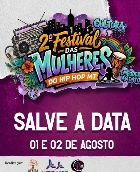 ACUBÁ destaca protagonismo feminino no 2º Festival das Mulheres do Hip Hop MT