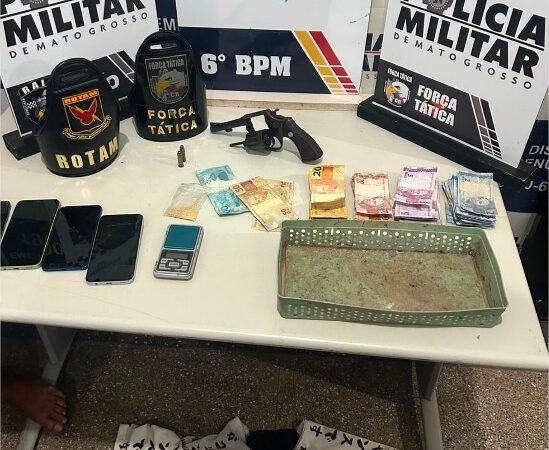 Polícia Militar detém sete faccionados suspeitos por tentativa de homicídio em Cáceres
