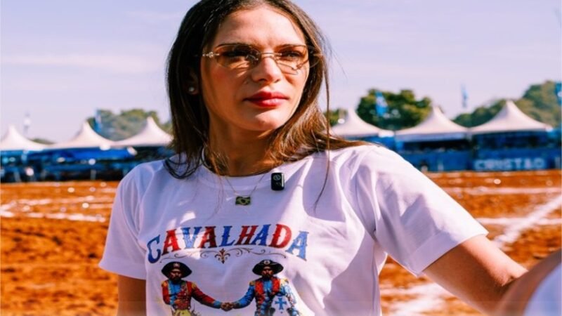 Janaina Riva prestigia Cavalhada de Poconé e reforça compromisso com a região e a cultura mato-grossense