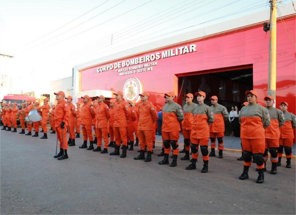 Corpo de Bombeiros fortalece atendimento na Região Oeste de MT com nova unidade operacional