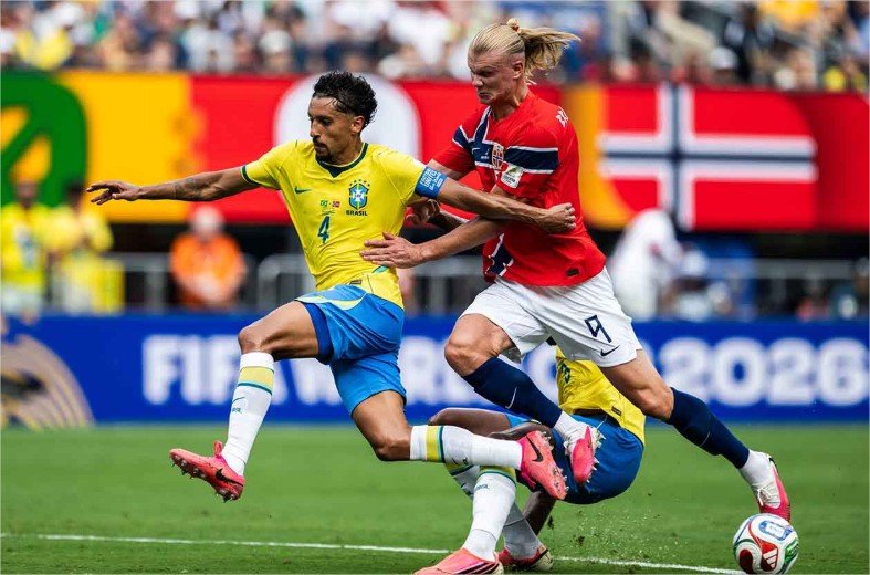 Haaland impõe novo capítulo desastroso à Seleção na Copa
