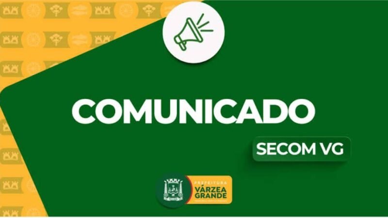 Prefeitura de Várzea Grande antecipa pagamento dos servidores; salários já estão nas contas