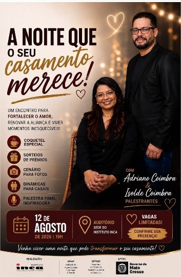 Palestra gratuita do Casamento Abençoado aborda cura emocional nesta quarta