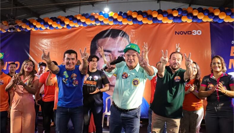 Lançamento de campanha de Elizeu Nascimento reúne cerca de 3 mil pessoas e lideranças de Mato Grosso