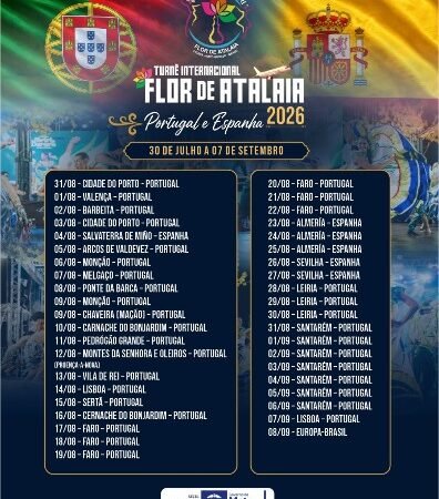 Grupo Flor de Atalaia representa Mato Grosso em turnê de 40 dias na Europa