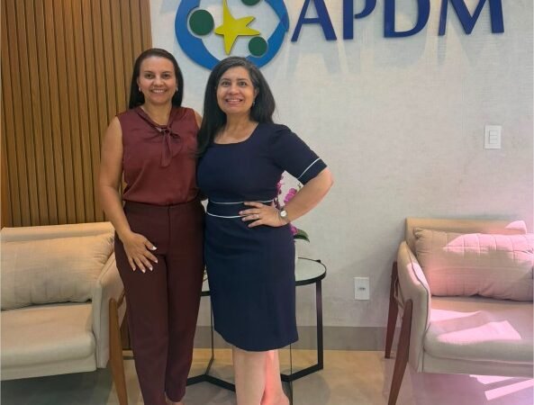 Presidente da APDM/MT recebe Dra. Luma Amaral e amplia diálogo sobre Saúde da Mulher