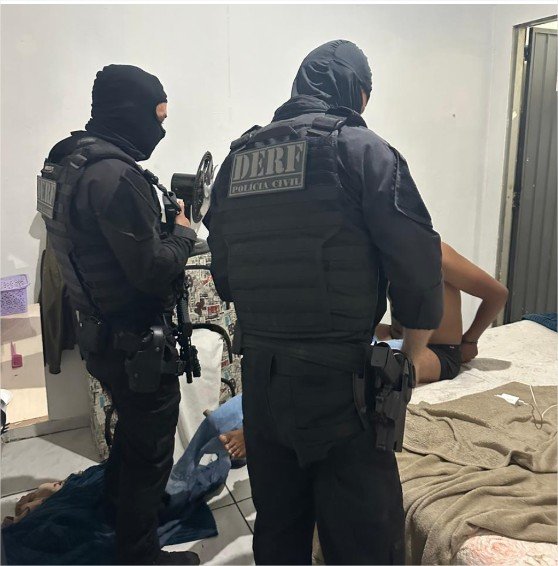 Polícia Civil deflagra operação membros de facção investigados por tráfico de drogas