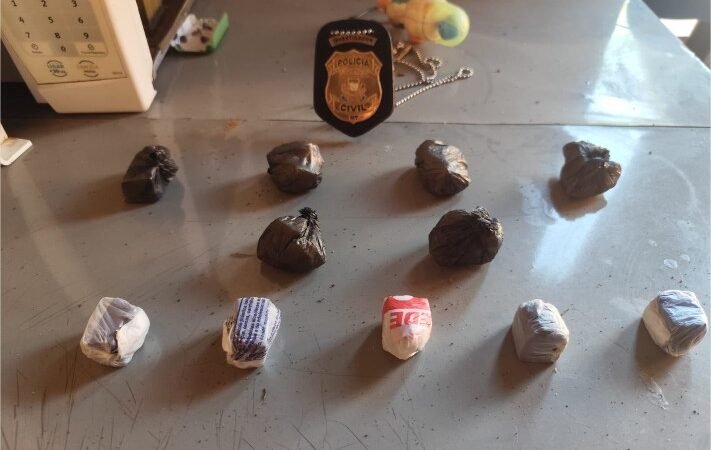 Polícia Civil prende homem por tráfico de drogas e apreende motocicleta com indícios de adulteração em Rondonópolis