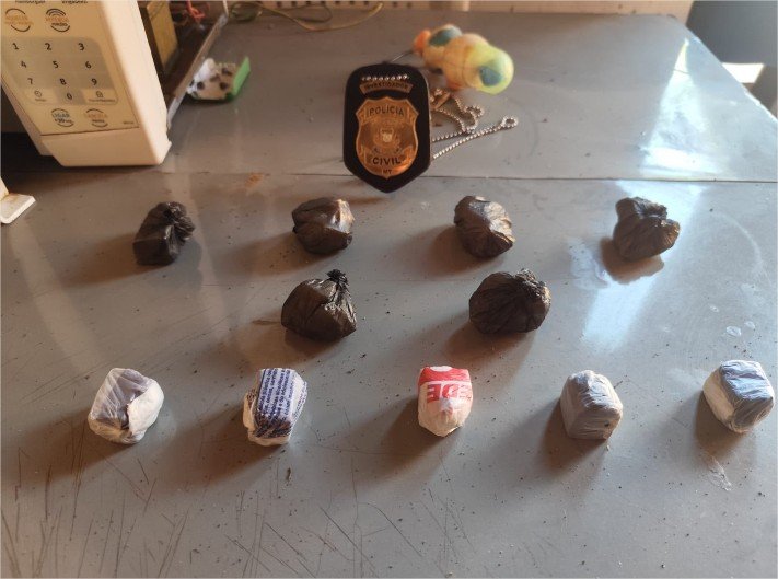 Polícia Civil prende homem por tráfico de drogas e apreende motocicleta com indícios de adulteração em Rondonópolis