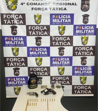 Polícia Militar prende suspeito por venda de armas dentro de bar em Rondonópolis