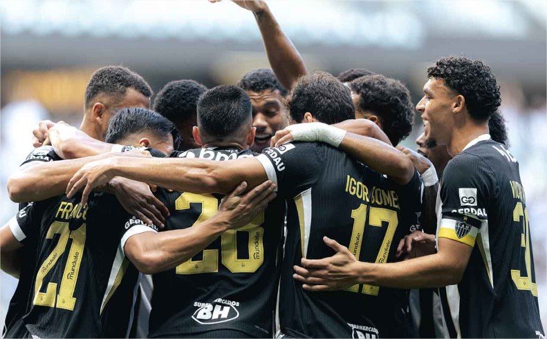 Fora o baile: Atlético-MG atropela o Grêmio e sobe na tabela