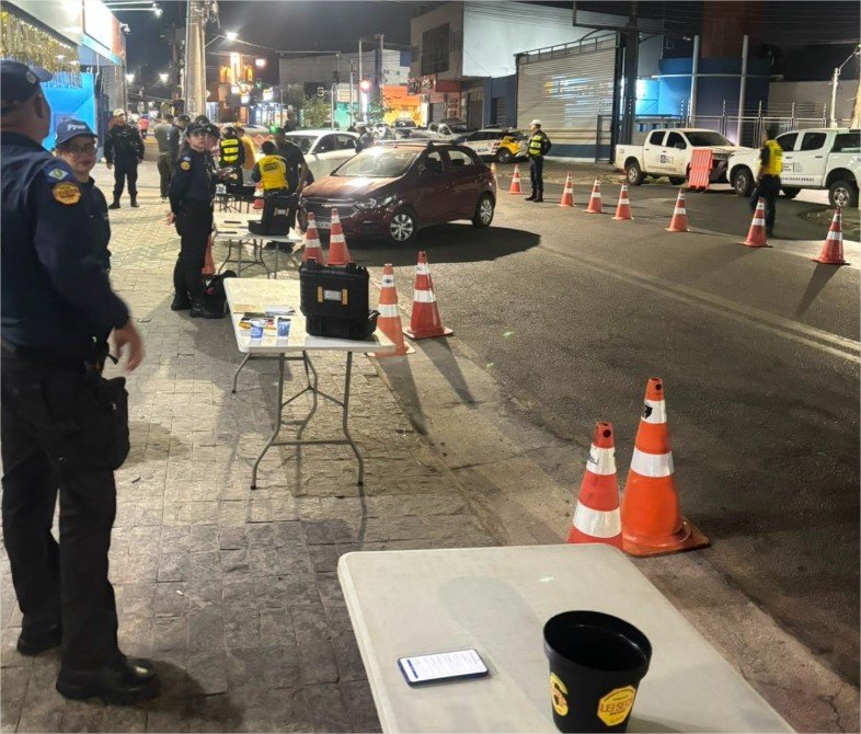 Lei Seca prende três condutores por embriaguez ao volante em Cuiabá