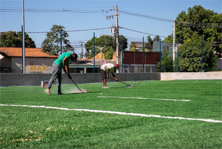 Novo campo do Parque da Família será entregue em 22 de agosto, anuncia prefeito