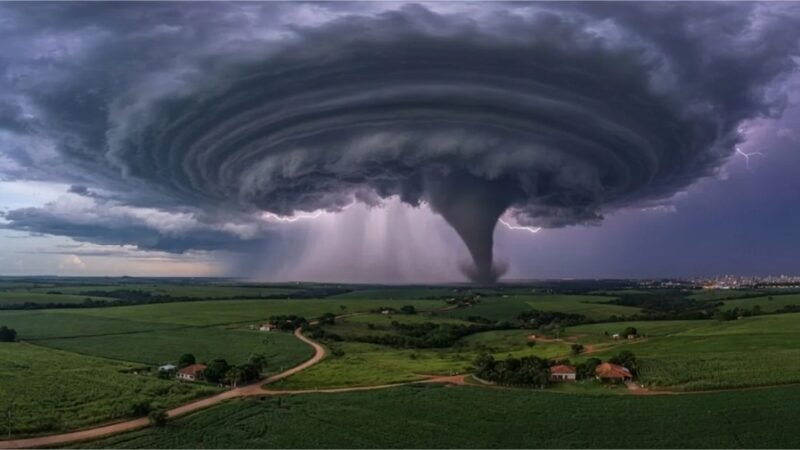 Ciclone bomba em Mato Grosso: Frente fria derruba temperaturas e coloca 23 cidades em alerta