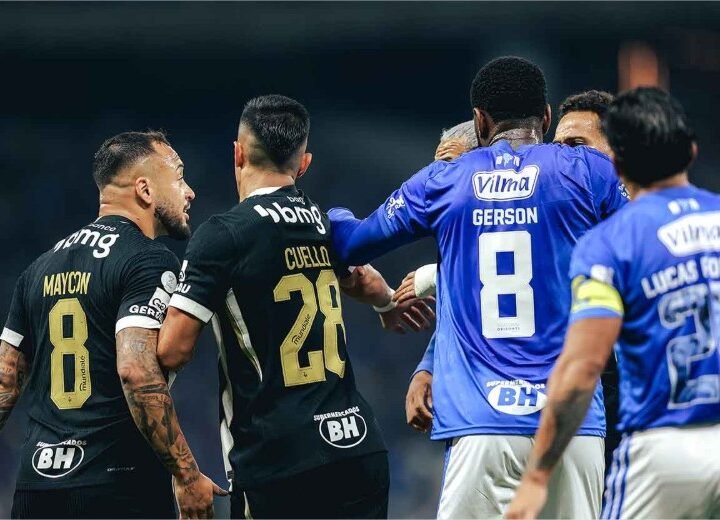 Cruzeiro e Atlético fazem clássico quente, mas ficam no empate