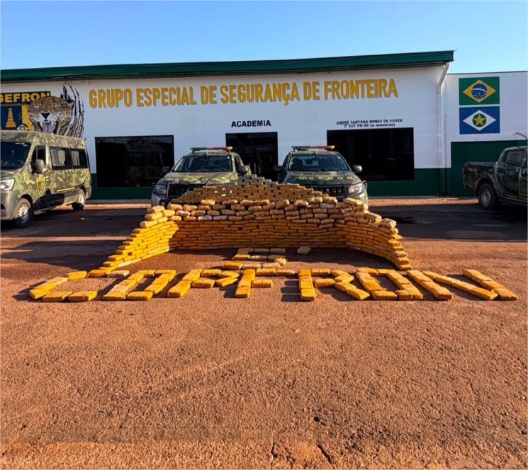 *Ação integrada apreende 390 tabletes de drogas e prende três pessoas em Mato Grosso *