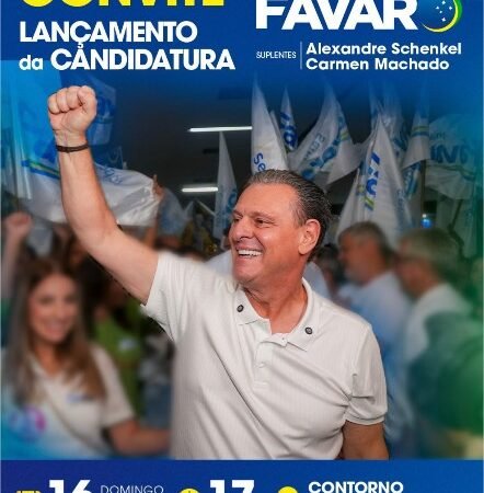 Fávaro lança campanha à reeleição no Contorno Leste