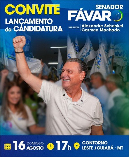 Fávaro lança campanha à reeleição no Contorno Leste