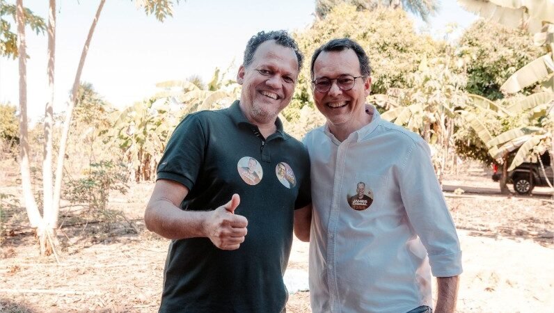 Lúdio realiza agendas na região Oeste ao lado do candidato a deputado federal James Cabral