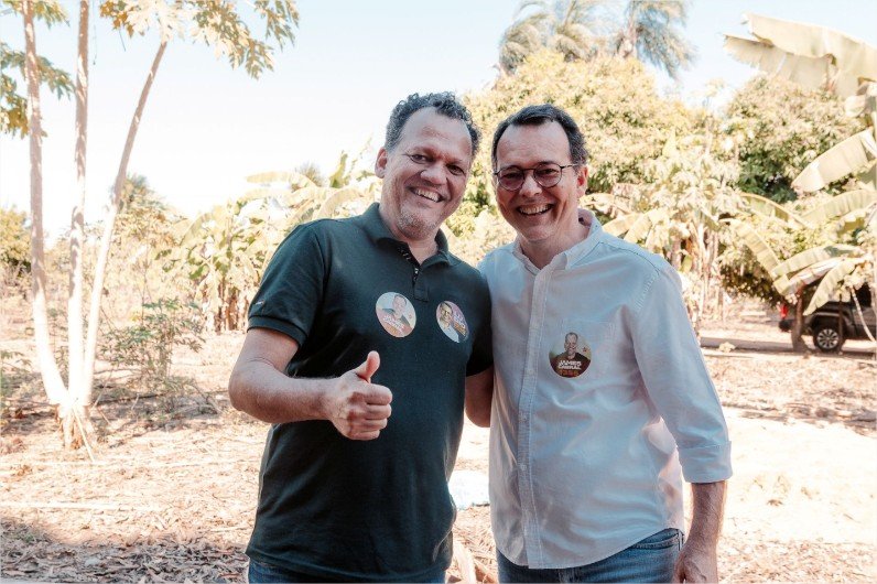 Lúdio realiza agendas na região Oeste ao lado do candidato a deputado federal James Cabral