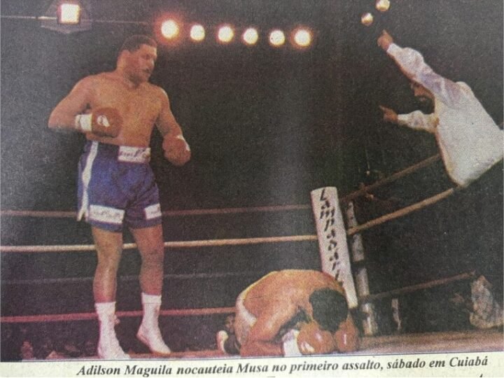 O dia em que a edilidade e o povo cuiabano adotaram o gigante dos ringues: a Câmara de Cuiabá concede a Maguila o título de Cidadão Cuiabano (1997)