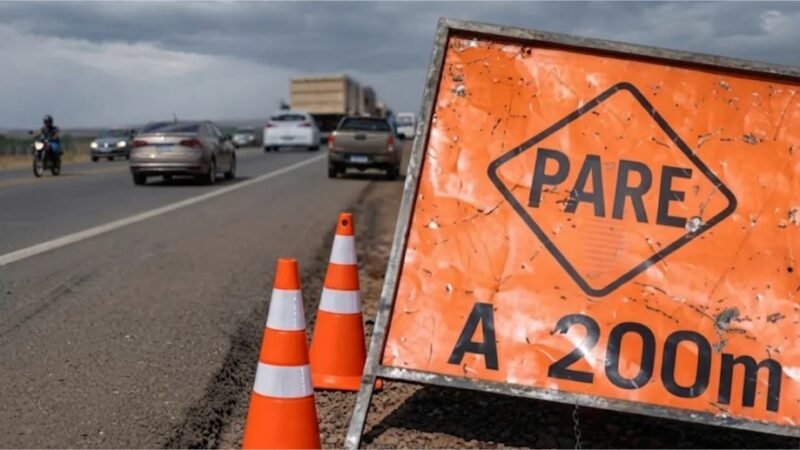 BR-364 será interditada na manhã desta quarta-feira (26.08) entre Jangada e Rosário Oeste