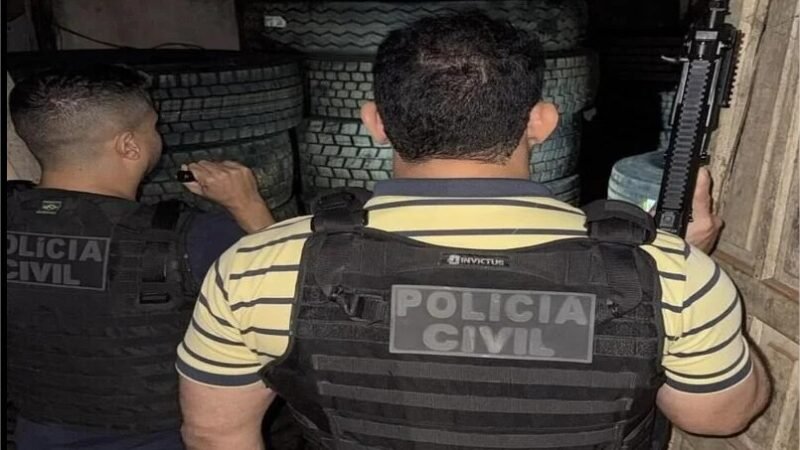 Polícia Civil prende três suspeitos de roubo de carga e cárcere privado em Várzea Grande