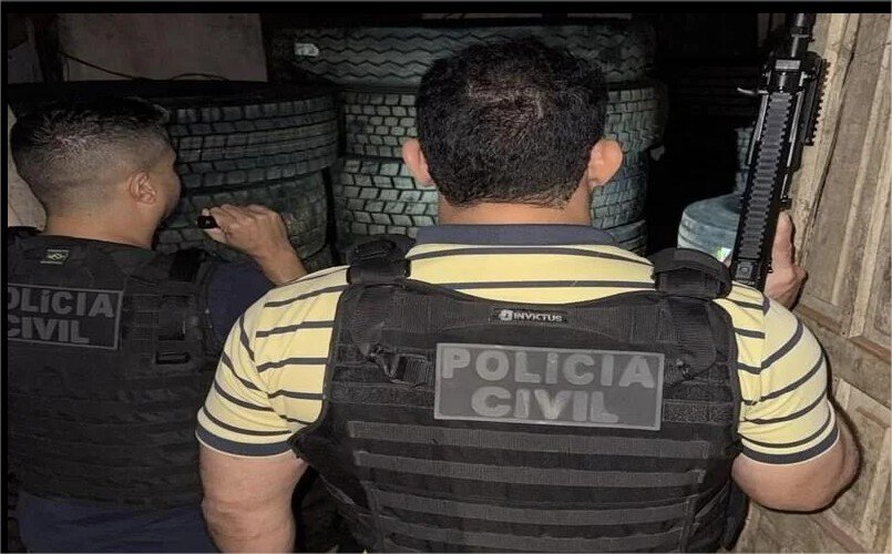 Polícia Civil prende três suspeitos de roubo de carga e cárcere privado em Várzea Grande
