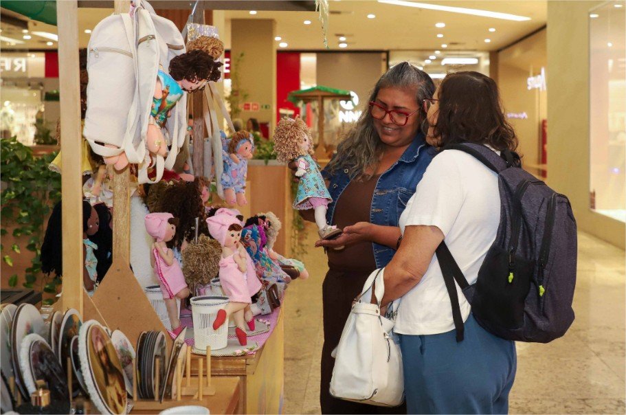 Pacinho das Artes valoriza artesanato de Várzea Grande e conquista público do Shopping