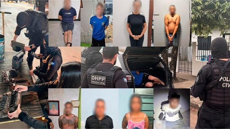 Operação mira grupo furtava módulos de caminhões e cobrava “resgate” pelas peças