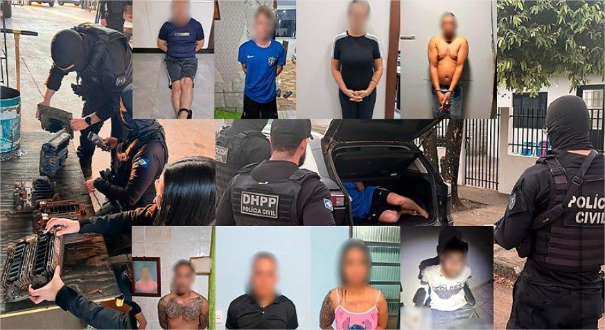 Operação mira grupo furtava módulos de caminhões e cobrava “resgate” pelas peças